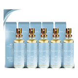 Kit 5 Elegance Light Blue Parfum 15ml Feminino Floral Frutal