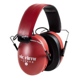 Vic Firth Auriculares Con Aislamiento Bluetooth, Rojo (vxhp0