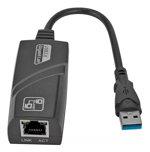 Adaptador Usb A Ethernet 3.0 Gigabit Rj 45 Lan Cable De Red