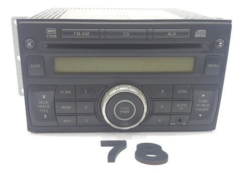 Radio Som Nissan Livina Ano 2012 V2259