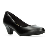 Zapatillas Confort Marca Modare Color Negro Para Mujer 