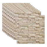 3d Pegatina Pared Patron Ladrillo Espuma Papel Tapiz 35*38.5