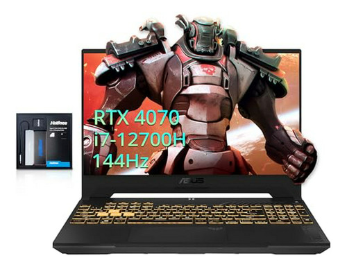 Laptop Gaming Asus Tuf F15 15.6  I7-12700h, Rtx 4070, 64gb R