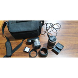 Camera Sony Nex 5 + Lente 55 - 200