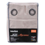 Set Cortina Atacama Mashini Beige