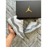 Jordan 11 Low Cement Grey Gris Talla 25