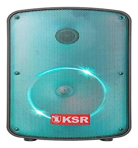 Kaiser Ksw-1108 Bocina 8  Luz Tipo Flama Ksr-link, Recargabl