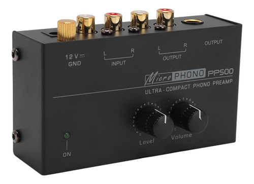 Preamplificador De Tocadiscos Phono, Volumen Independiente D