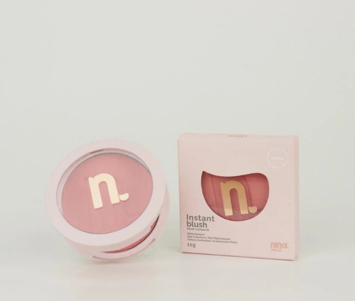 Blush Compacto - Nina Makeup