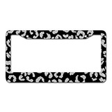 Marco - Utf4c Modern Trendy Silver Glitter Marco De Placa De