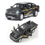 Chevrolet Silverado Miniaturas Metal Carros Abre Portas 1:32