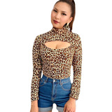 Body Pantiblusa Para Dama Animal Print