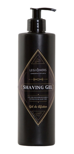 Shaving Gel Legioners C/ablandador De Barba X 500 Ml