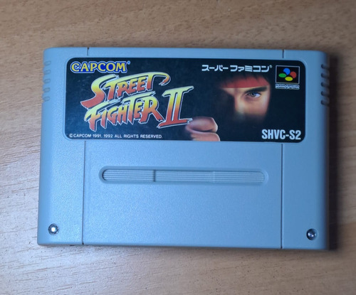 Street Fighter 2 Super Famicom Original