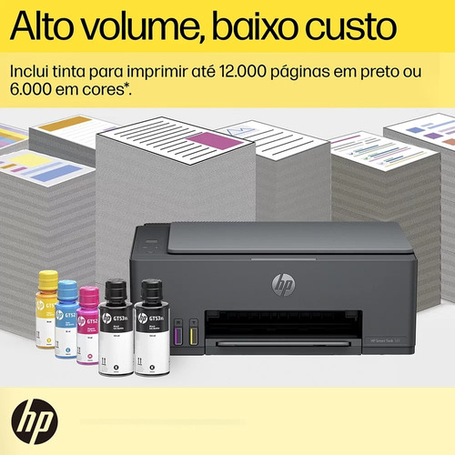 Impressora Multifuncional Hp Smart Tank 581 110v/220v