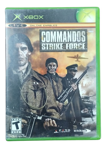 Commandos: Strike Force Juego Original Xbox Clasica