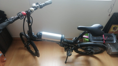 Bicicleta Electrix E-bike. (yadea) Color Negra Doble Bateria