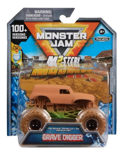 Monster Jam Carrinho Surpresa True Metal 1:64