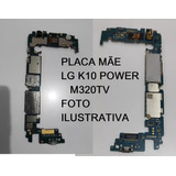 Placa Mãe LG K10 Power M320 Tv 32gb Testada 