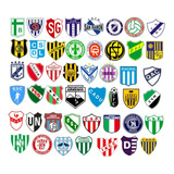 Pack De 169 Vectores De Escudos De Futbol De Argentina