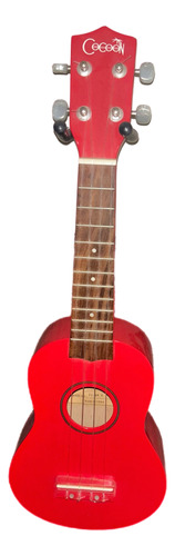 Ukulele Cocoon Kubwrd  Soprano Rojo