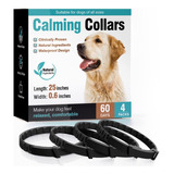 4 Collar Perro Gato Ajustable Calmante Ansiedad Relajante 