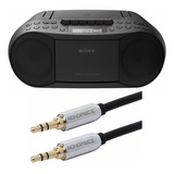 Cfds70, Reproductor De Cd Y Cassette Portable Boombox..