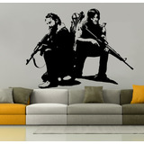 Vinilo Decorativo Autoadhesivo - Walking Dead Daryl 118x135