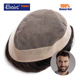 Prótesis Capilar Masculina Echo - Tupé Para Hombre Mono Y Pu