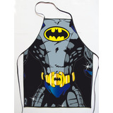 Delantal Cocina Infantil Batman Comic Personaje 33x45