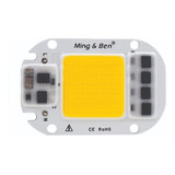 Led Cob Blanco Frío 50w 110v Para Cultivos De Interior.