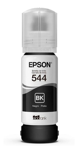 Botella Tinta Epson T544 Negro 544 T544120 C13t00n12a Origin