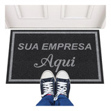 Tapete Capacho Personalizado 60x40 Com A Sua Logomarca