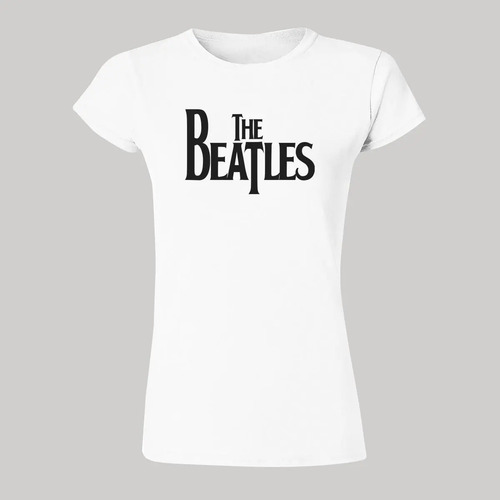 Playera Mujer Rock The Beatles Logo 982b
