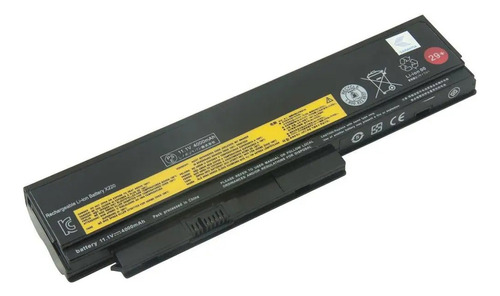 Bateria Para Notebook Lenovo Thinkpad X220 4400 Mah Preto