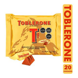 Toblerone Pequeño - Chocolate (bolsa Con 20 Unidades)