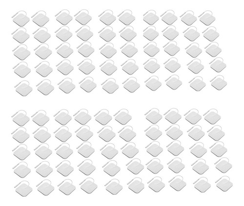 A 100 Parches Electrodos De Masaje Acupuntura 5 X 5 Cm