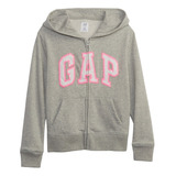 Gap Sudadera Hoodie Abierta Con Gorro Talla 8 Niña M 