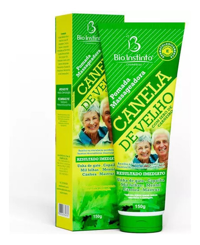 Pomada Canela De Velho 150g Bio Instinto