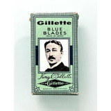 Navajas Vintage De King Gillette Blue Blades Con 3 Piezas