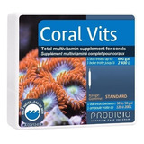 10 Ampolas Prodibio Coral Vits Vitamina Para Crescimento De Corais Em Aquários Marinhos