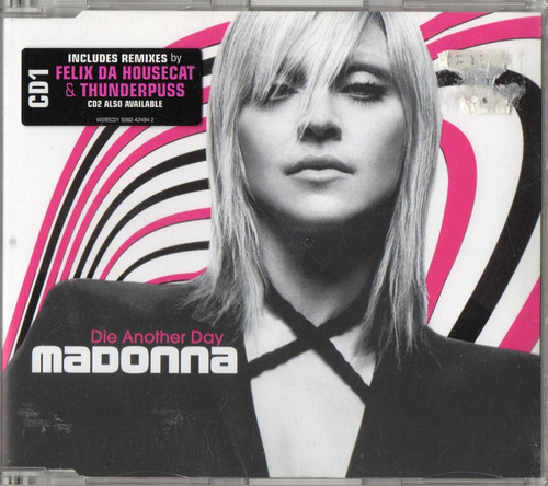 Madonna Die Another Day Single Cd 3 Tracks Part 1 Uk 2002