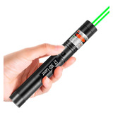 Super Caneta Laser Pointer Verde Longo Alcance Forte Estojo