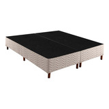 Cama Box Universal Crc Fort White Rústico 20 King 193x203