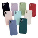 Estuche Funda Silicone Case Para iPhone 11 12 13 14 Pro Max