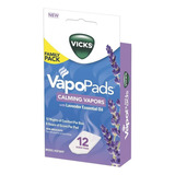 Vapo Pads Vicks Repuestos Para Humidificador Sueño  X12