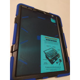 Funda Anticaida Para iPad Air 4 Uso Rudo Stand Pantalla Blue