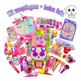 Kit Maleta De Maquiagem Completa Infantil Tendência Make Up