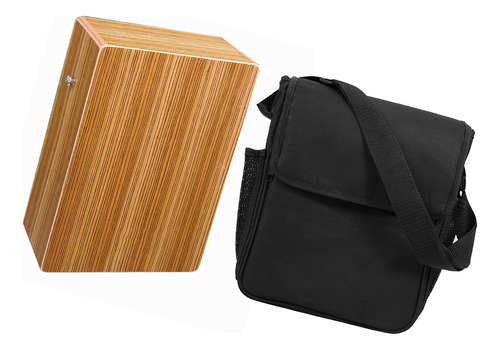 Caja Portátil Cajon Para Tambor Con Instrumento De Mano