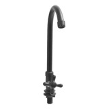 Llave Cuello Ganso P/cruceta Mesa Negro Mate Uduke (ht1557)